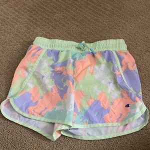 Selling champion shorts. 10/12 in girls.